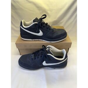 Nike Air Prestige III Premium Navy Blue Shoes Mens Size 9.5 (386114-402) Suede